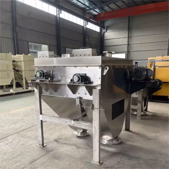 Separador magnético de tambor para mineral en polvo seco