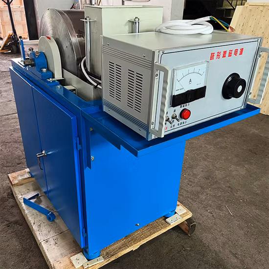 Crs 400X300 Extractor magnético de tambor húmedo electromagnético Pequeño separador magnético de laboratorio para magnetita, maghemita, magnetita titánica y pirrotita