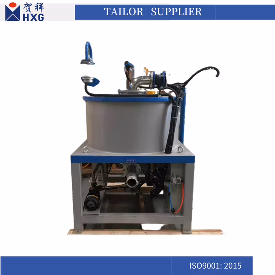 Separador magnético para removedor de hierro y arcilla con esmalte deslizante manual